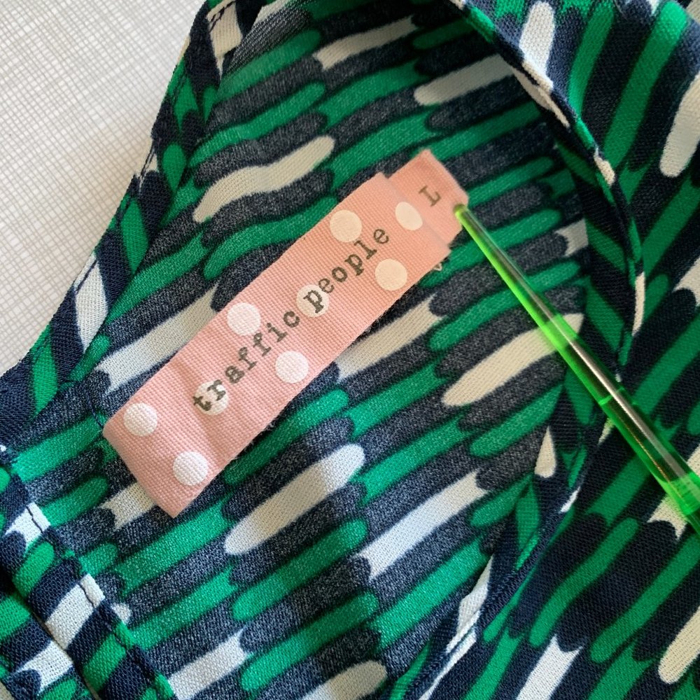 TRAFFIC PEOPLE Grid Print Culotte Jumpsuit - Picture 9 of 16
